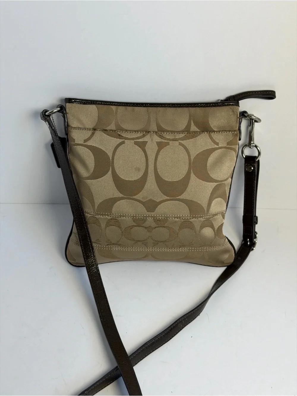Coach signature tan